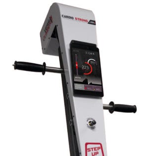 TS VersaClimber Vertical Climbing Machine Close Up of Display