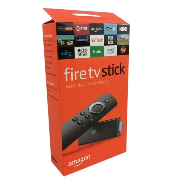 Amazon Fire Stick Front of Box