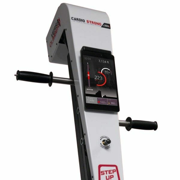 TS VersaClimber Vertical Climbing Machine Close Up of Display