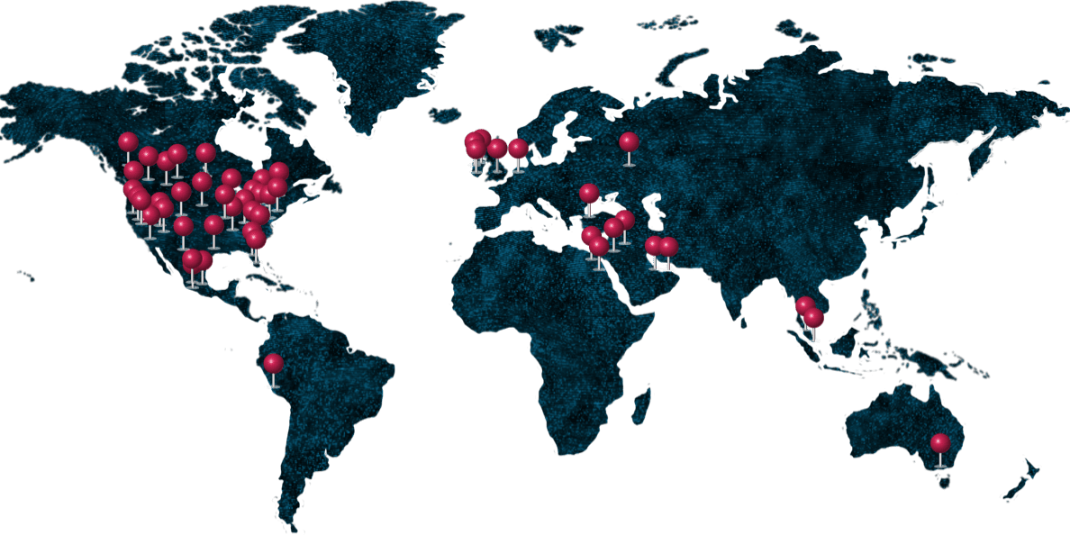 VC Studios on the World Map