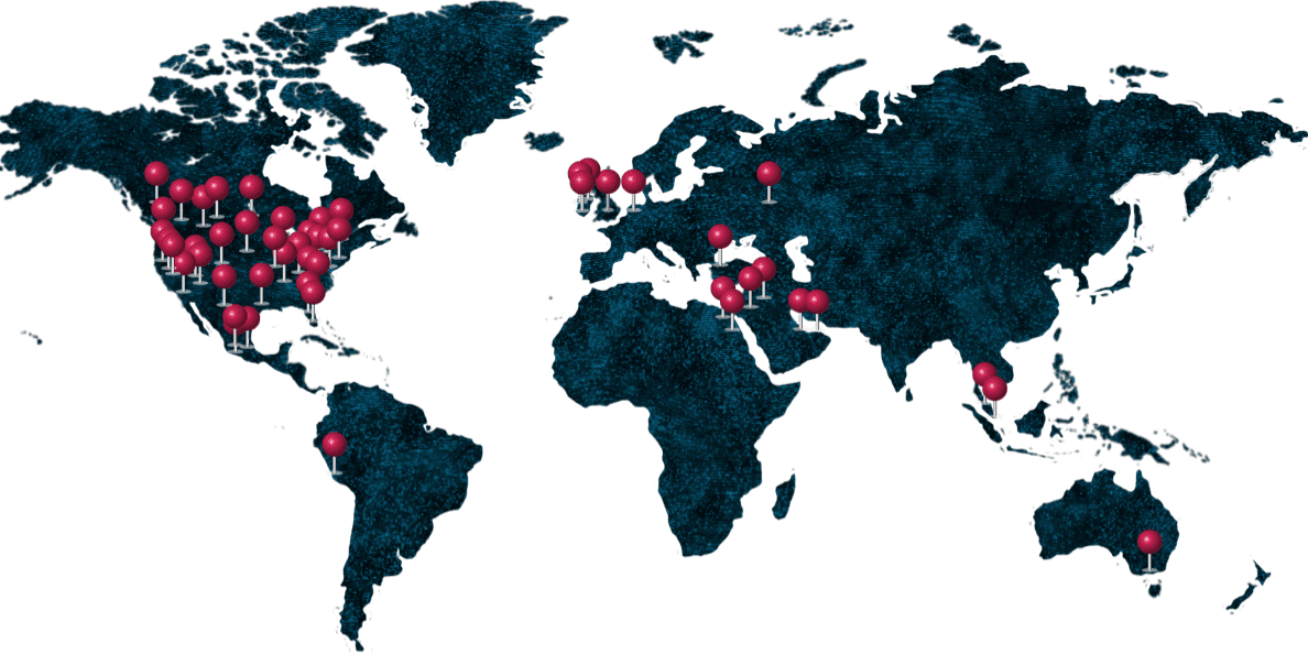 VC Studios on the World Map VC Studios on the World Map