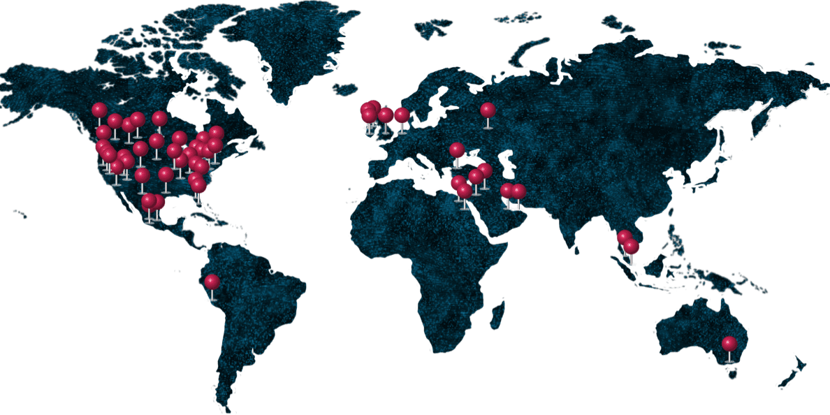 VC Studios on the World Map